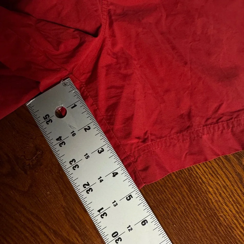 Polo Sport Ralph Lauren Mens Red Swim Trunks Shorts Yellow‎ Pony Logo Size L